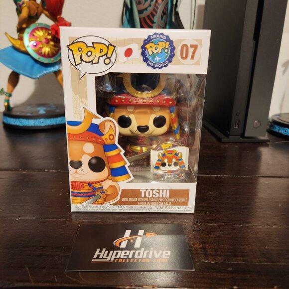 PoP Around the World Japan Toshi Funko PoP! Vinyl Figure #07 Exclusive - Picture 1 of 6